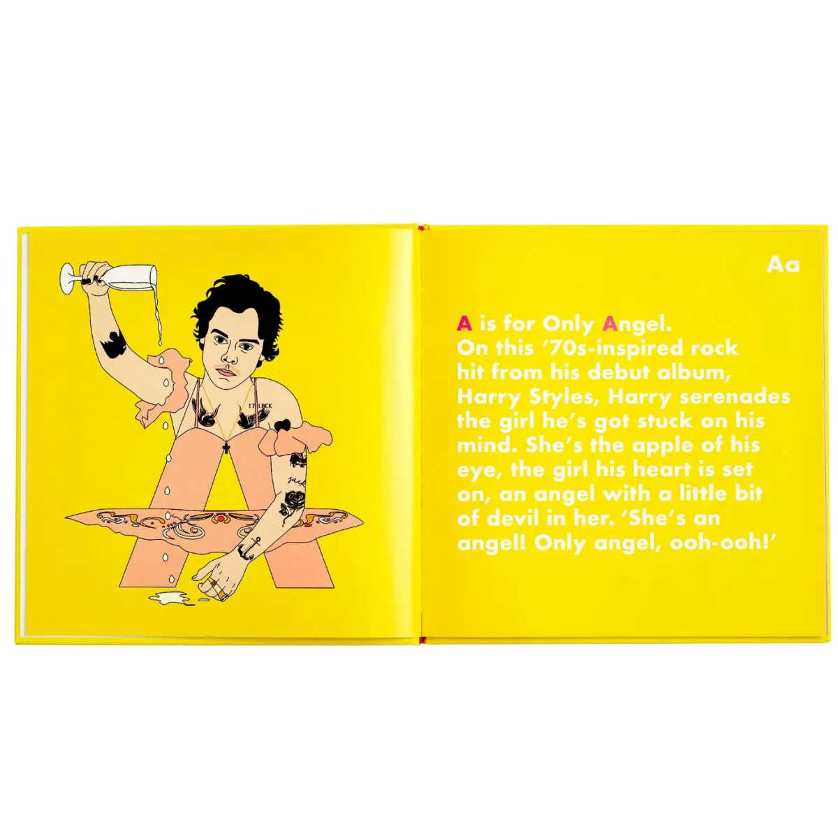 Alphabet Legends Book - Harry Styles