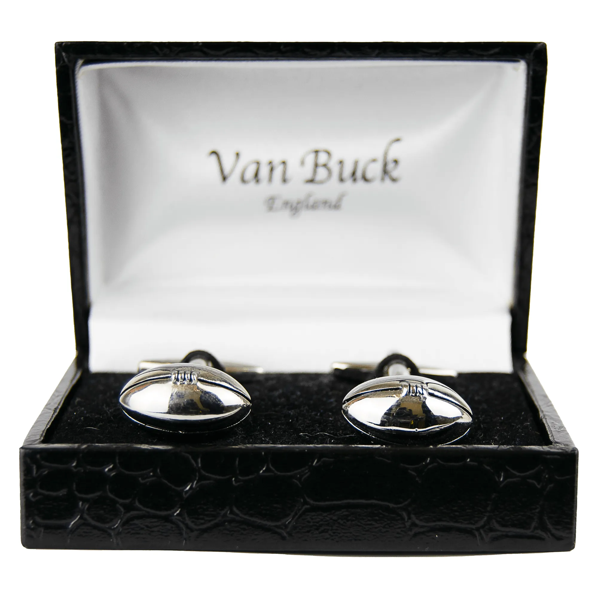 Novelty Cuff Links - Rugby Balls